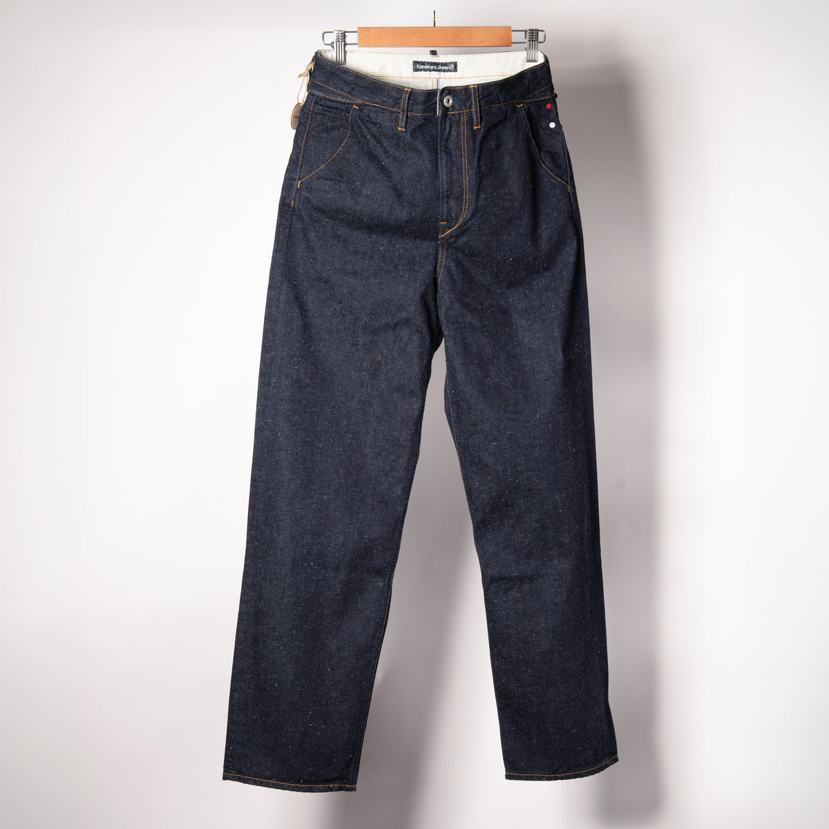 Wide Straight 5pocket Pants Indigo